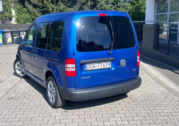 Volkswagen Caddy cena 36900 przebieg: 210000, rok produkcji 2014 z Oława małe 46